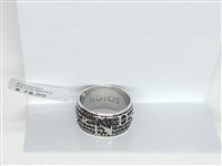 Ring Agios Precem in Silver AGPAN001BRU-15 - AGPAN001BRU-15